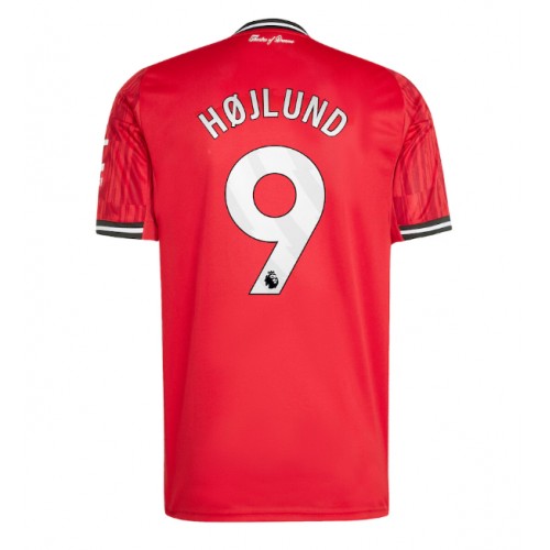 Moški Nogometni dresi Manchester United Rasmus Hojlund #9 Domači 2025-26 Kratek Rokav